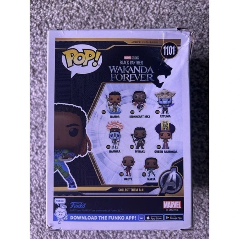 NEW Funko Pop Nakia #1101 Black Panther Wakanda Forever Vinyl Figure In Box Gift